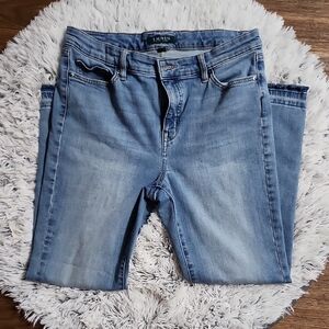 Lauren Ralph Lauren Medium Blue Skinny Jeans